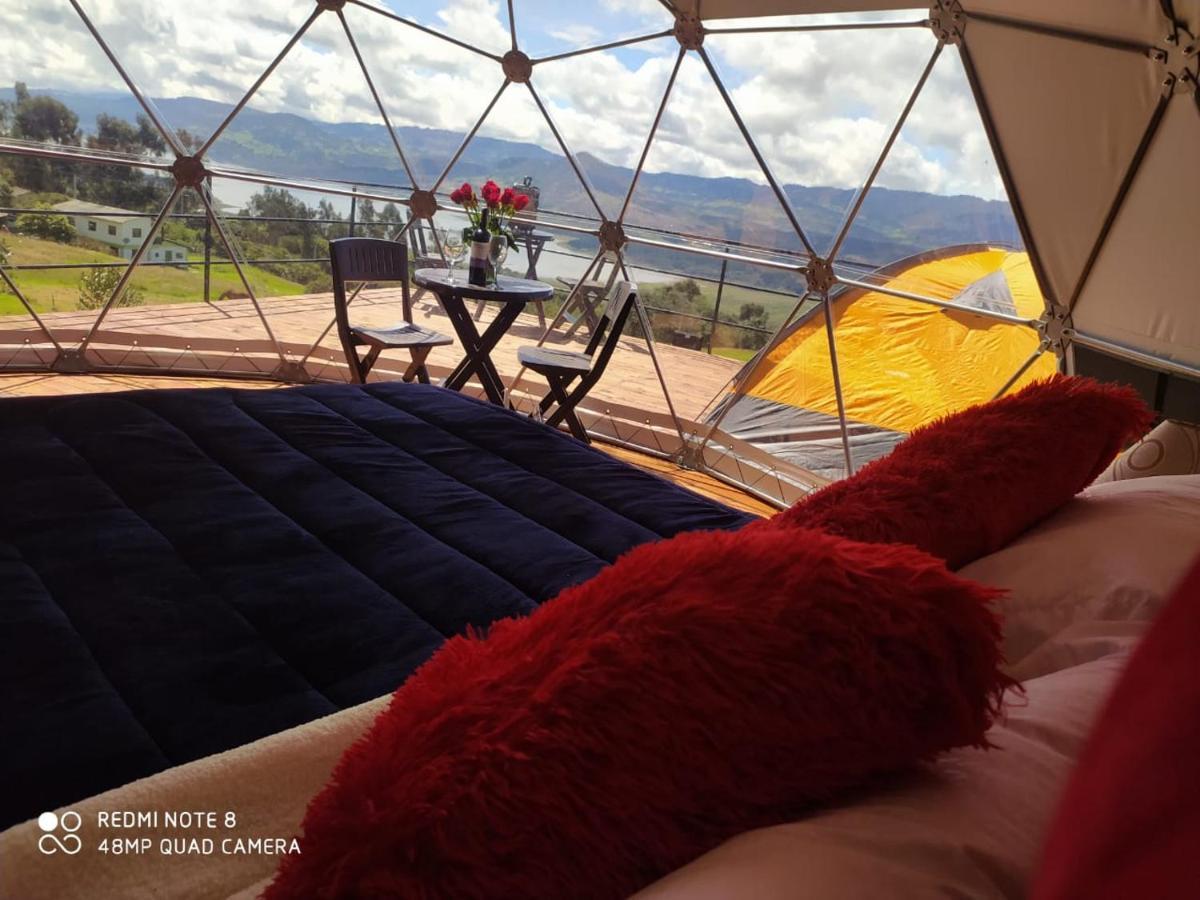 Glamping Hermoso Amanecer Guatavita Exteriér fotografie
