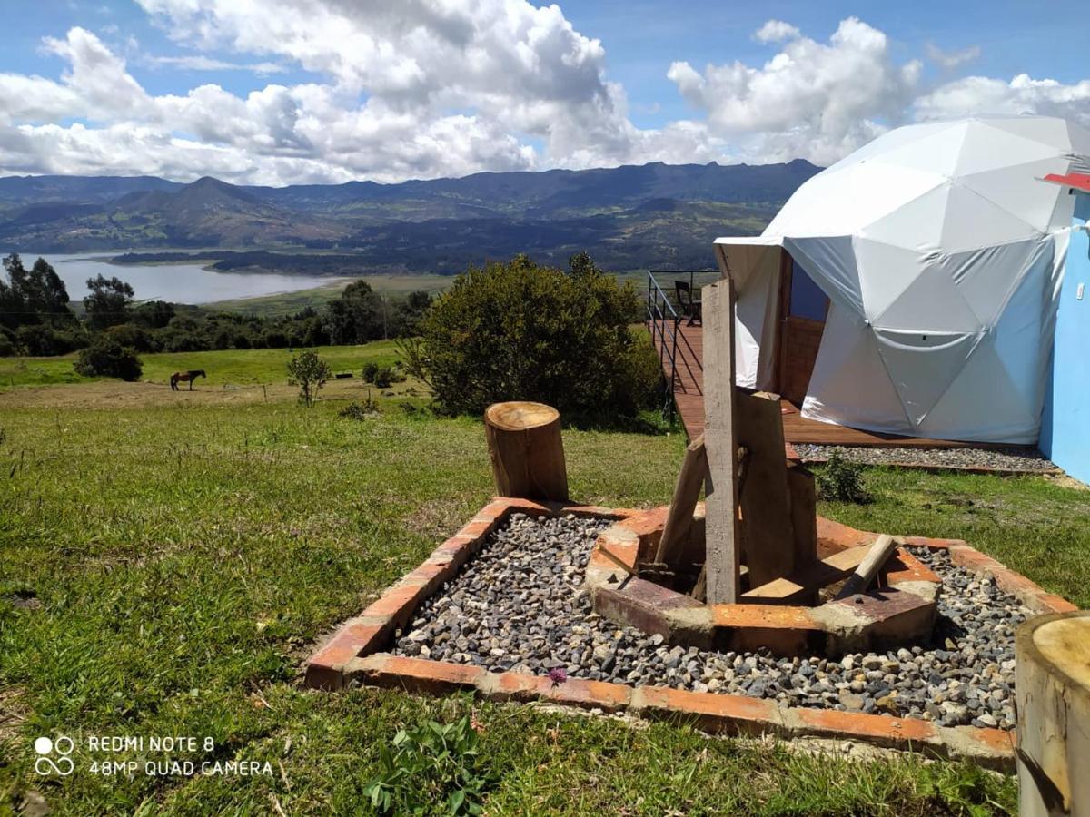 Glamping Hermoso Amanecer Guatavita Exteriér fotografie