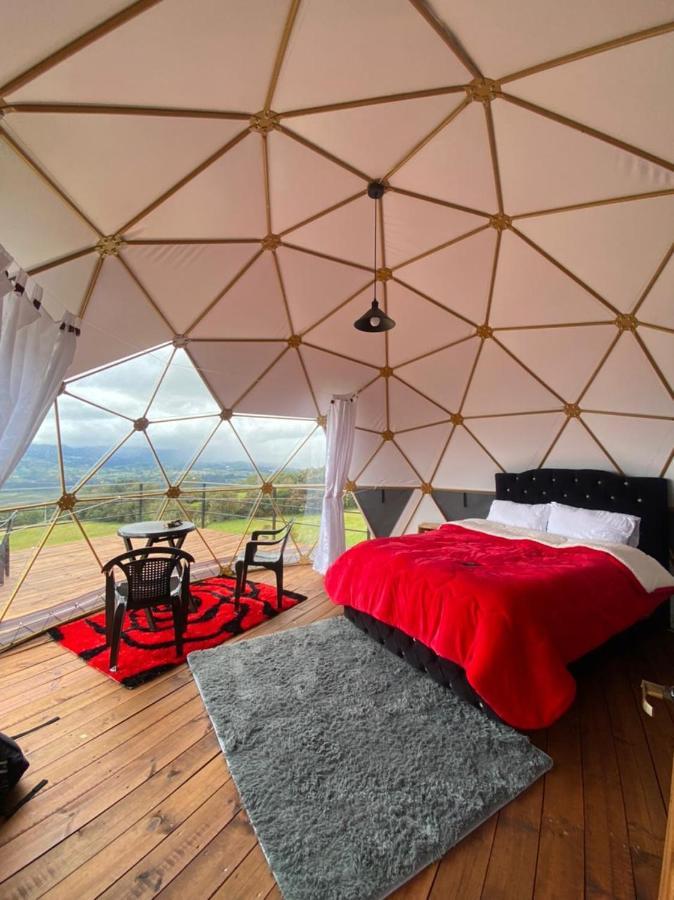 Glamping Hermoso Amanecer Guatavita Exteriér fotografie