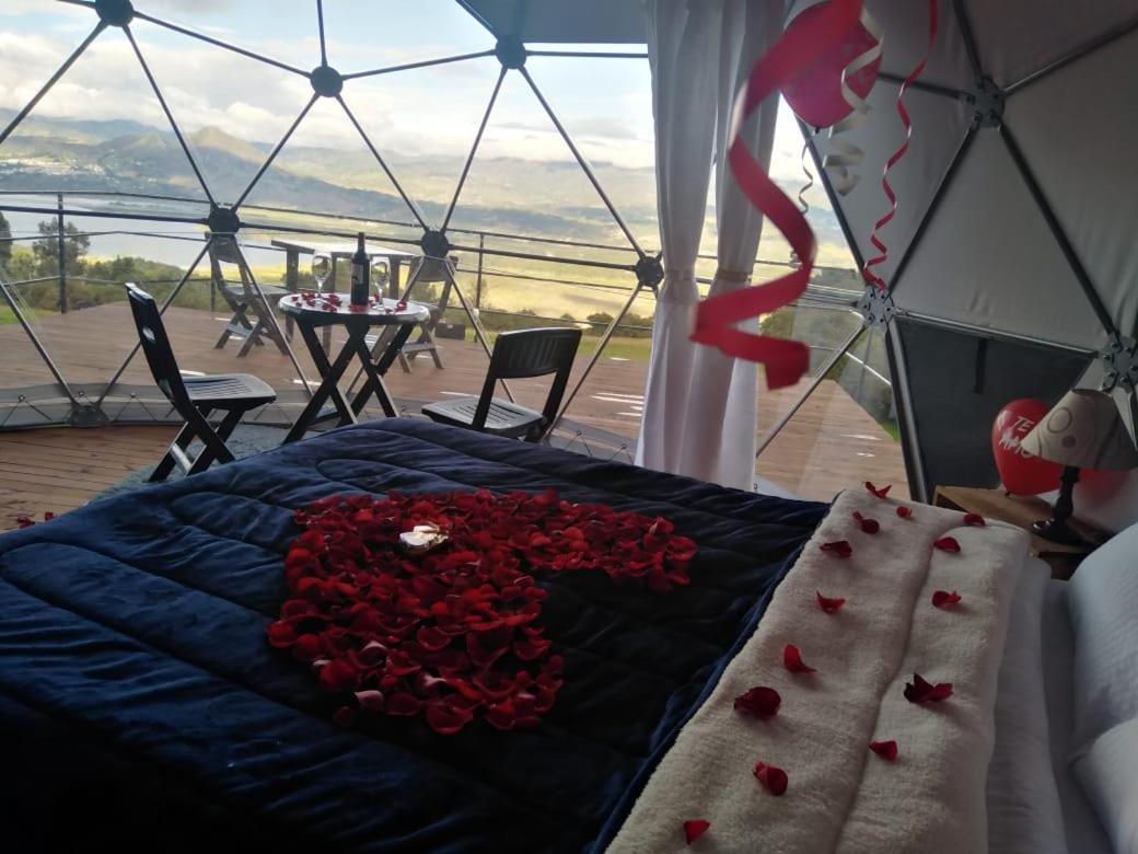 Glamping Hermoso Amanecer Guatavita Exteriér fotografie