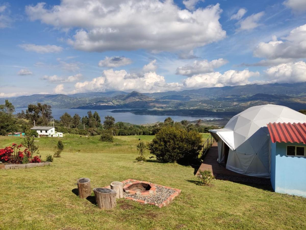 Glamping Hermoso Amanecer Guatavita Exteriér fotografie