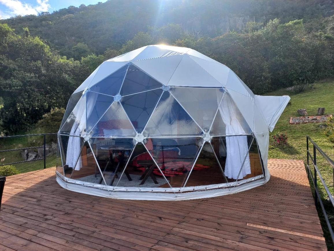 Glamping Hermoso Amanecer Guatavita Exteriér fotografie