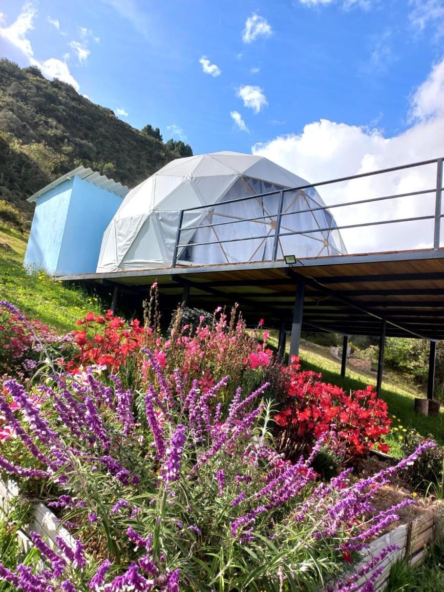 Glamping Hermoso Amanecer Guatavita Exteriér fotografie