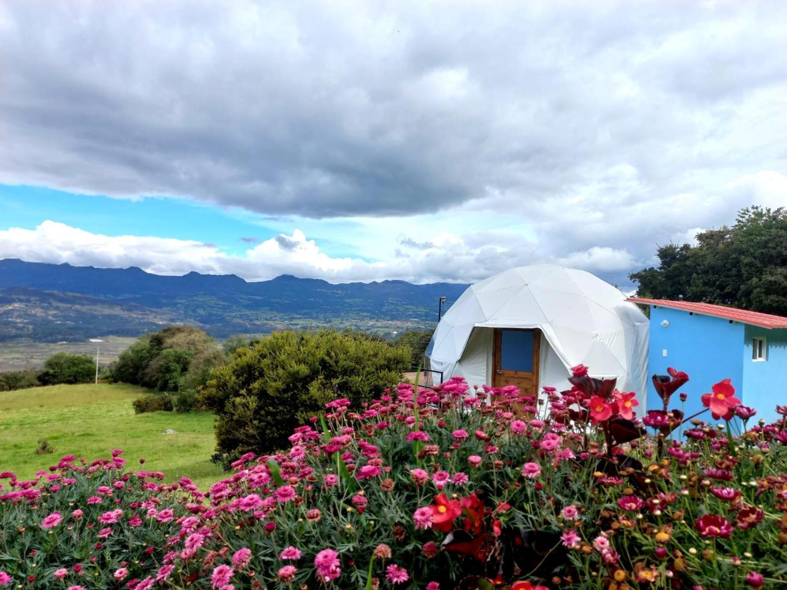 Glamping Hermoso Amanecer Guatavita Exteriér fotografie